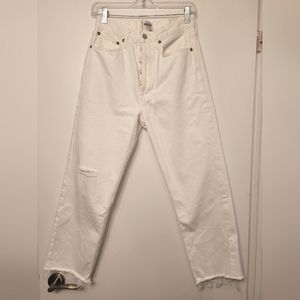 Agolde 90's crop white jeans, size 27, in a very good condition